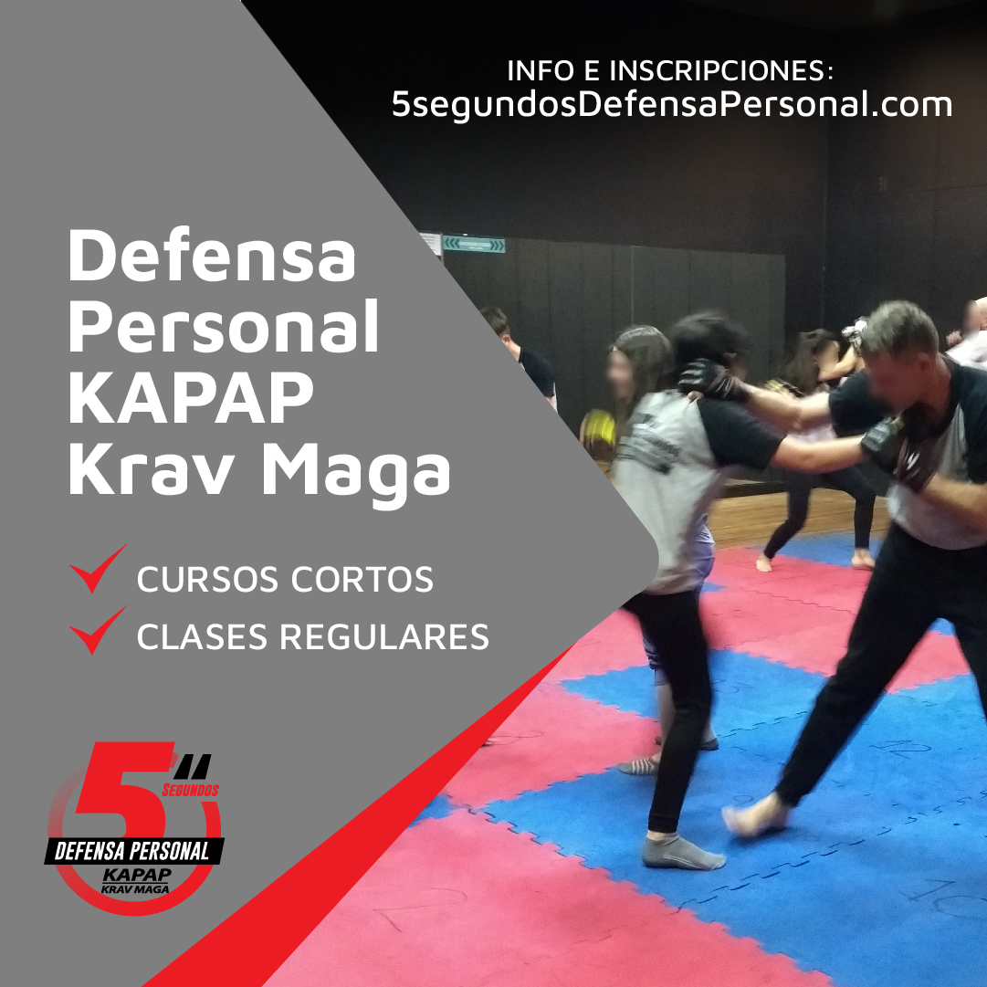 clases regulares defensa personal kapap krav maga