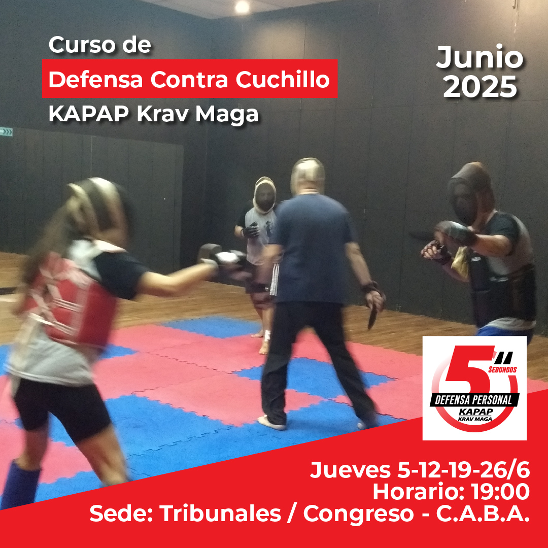 curso de defensa contra cuchillo junio 2025