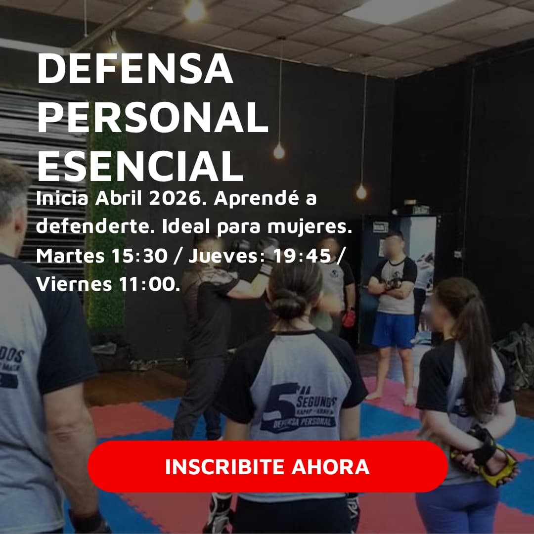 curso de defensa personal esencial abril 2026