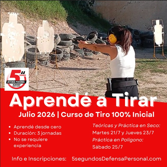 curso de tiro inicial julio 2026
