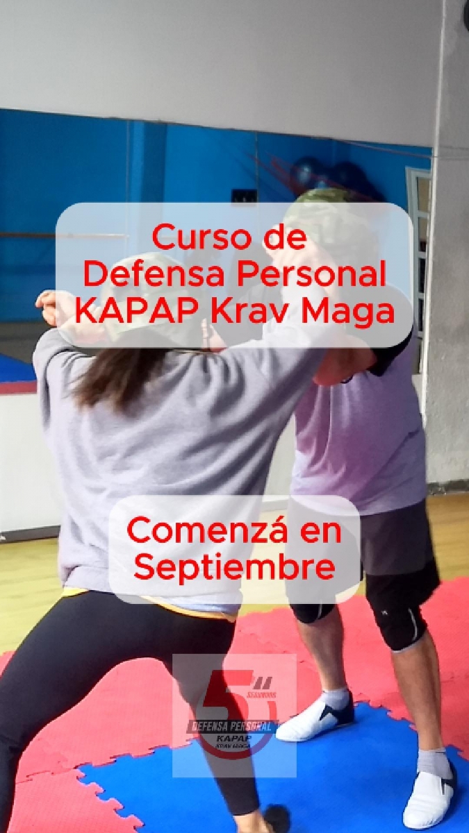 curso clases regulares kapap krav maga septiembre 2026